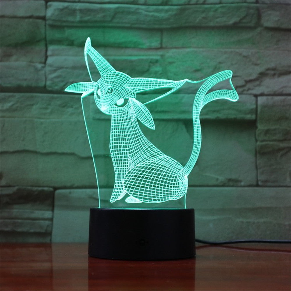 Espeon Pokémon 3D Lamp - 5 Colors