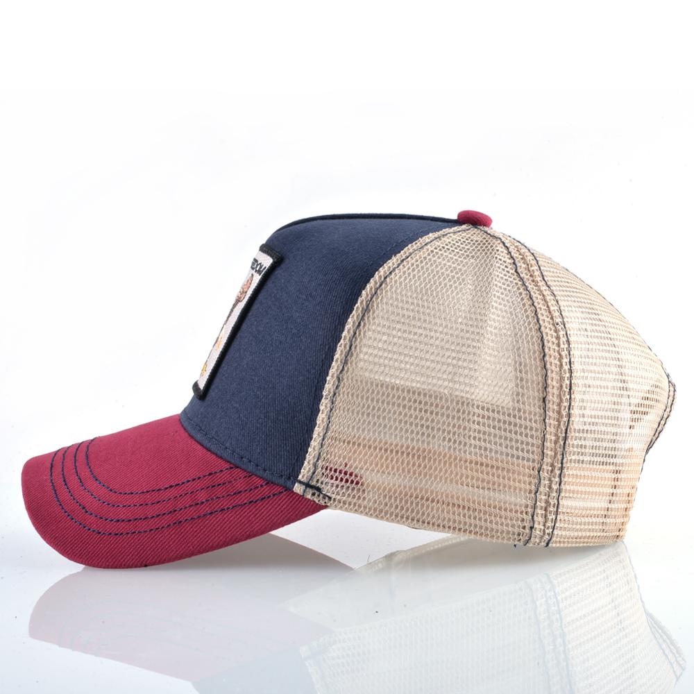 Red & Blue Eagle Trucker Cap