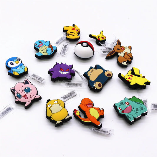 Pikachu, Gengar & Friends — Pokémon Shoe Charms