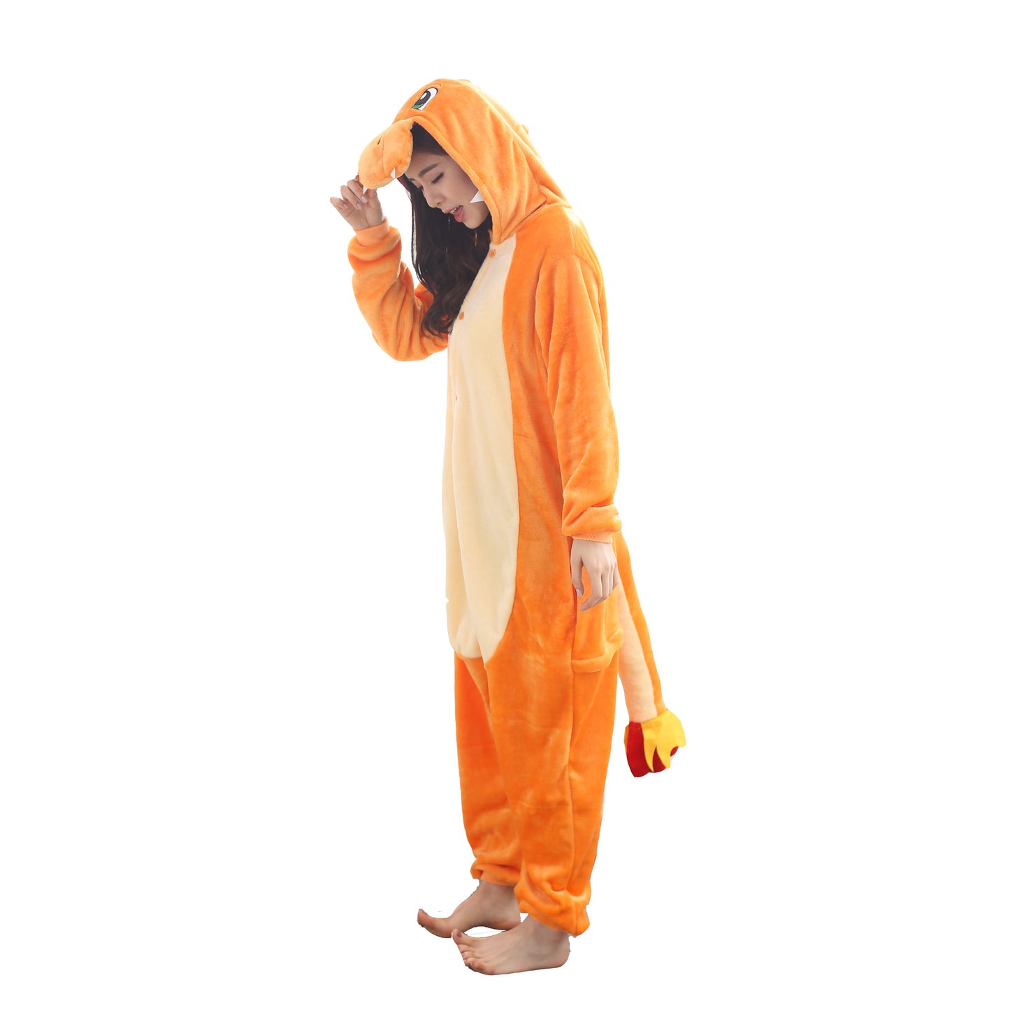 Charmander Pokemon Onesie - Halloween Costume