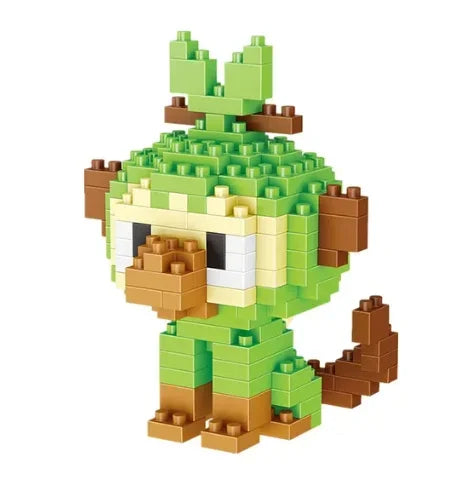 Grookey micro-brick building set — With retail box