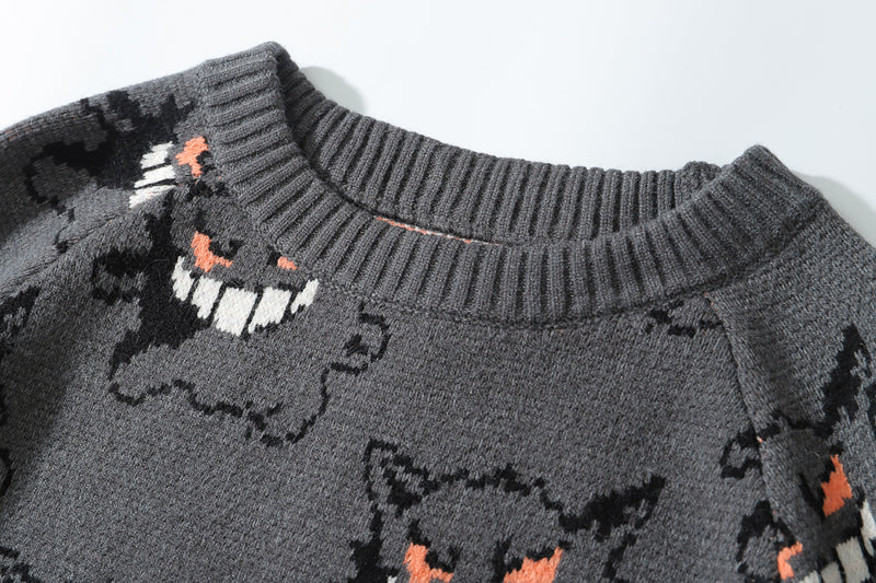 Gengar Pokemon Oversized Harajuku Sweatshirt