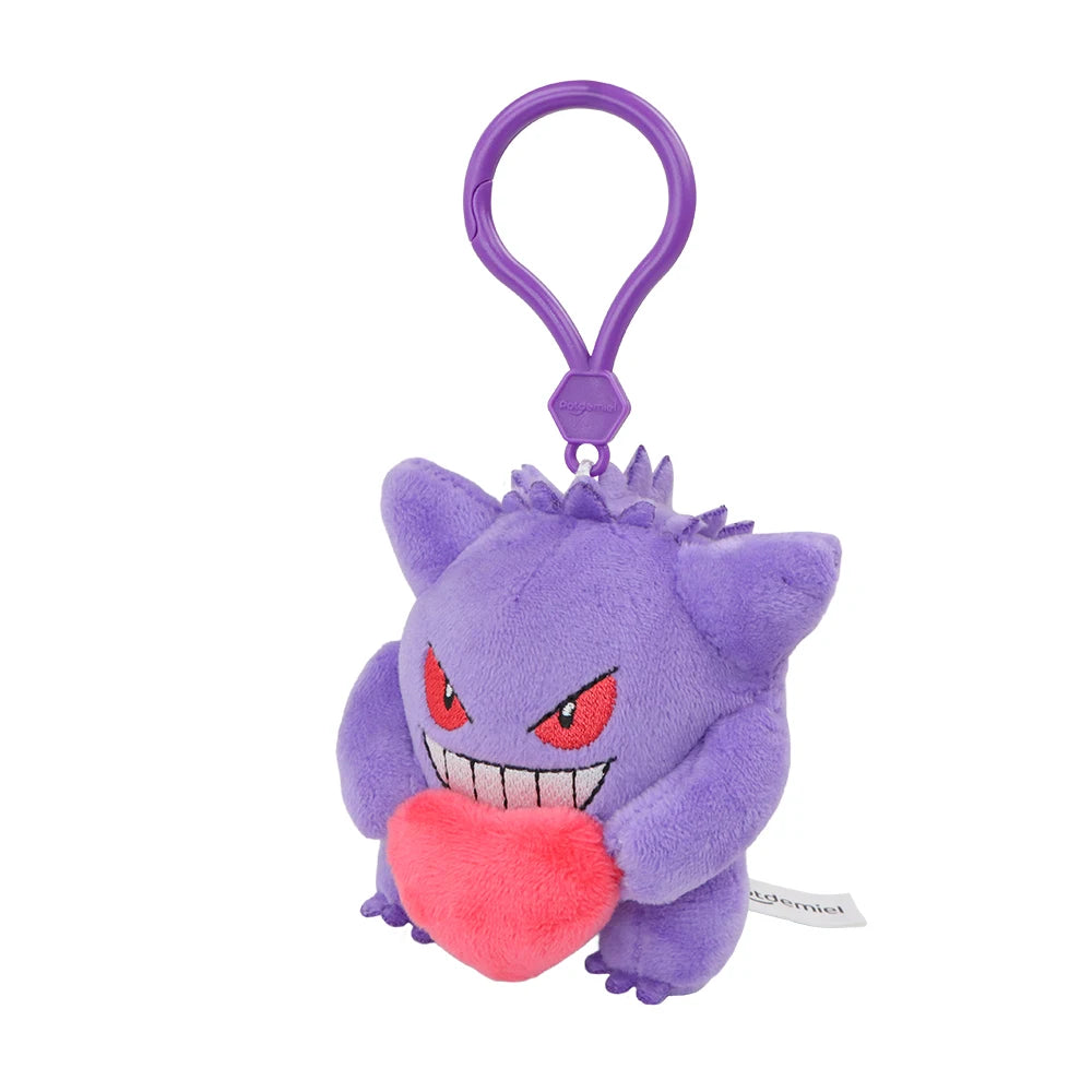 Eevee, Espeon & Friends — Pokémon Plush Keychain (7–12 cm)