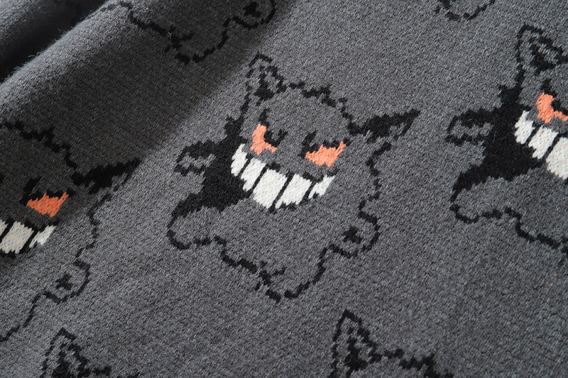 Gengar Pokemon Oversized Harajuku Sweatshirt