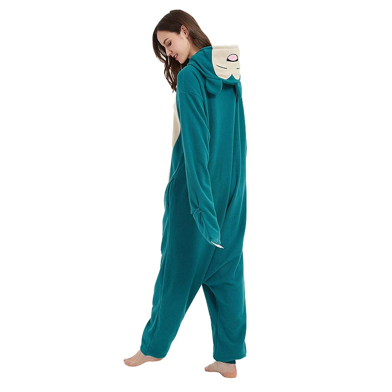 Snorlax Pokemon Onesie - Halloween Costume