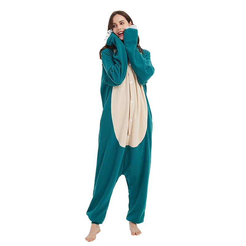 Snorlax Pokemon Onesie - Halloween Costume