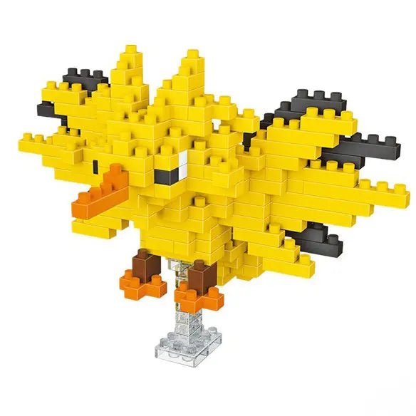 Zapdos micro-brick building set — Without box