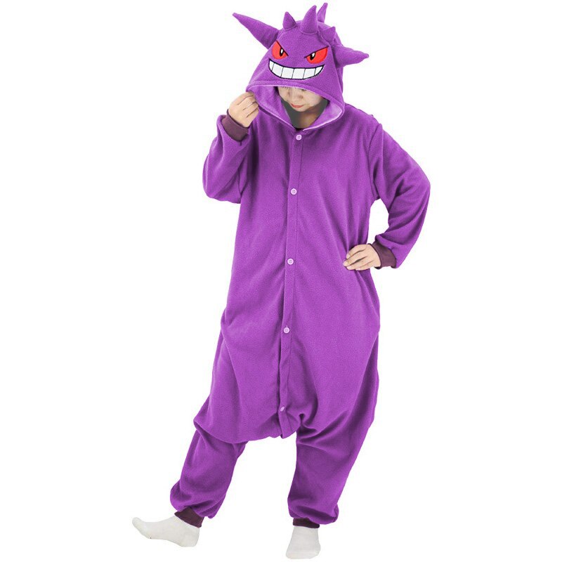 Gengar Pokemon Onesie - Christmas Costume
