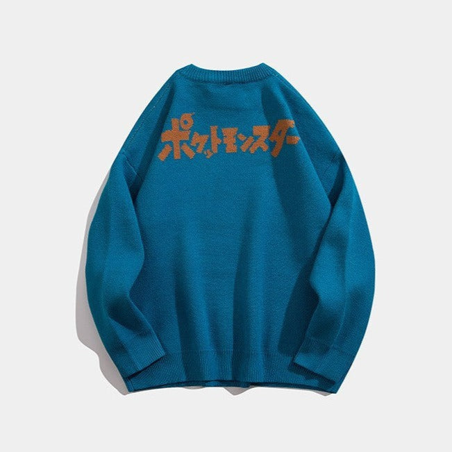 Pikachu Pokemon - Oversized Harajuku Sweatshirt