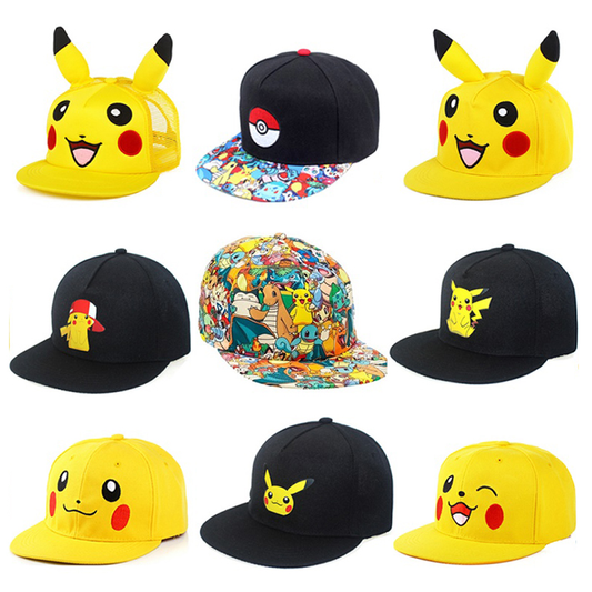 pikachu pokemon cap