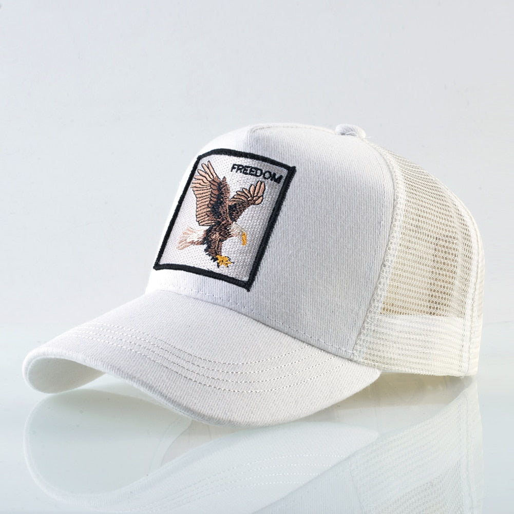 White Eagle Trucker Cap