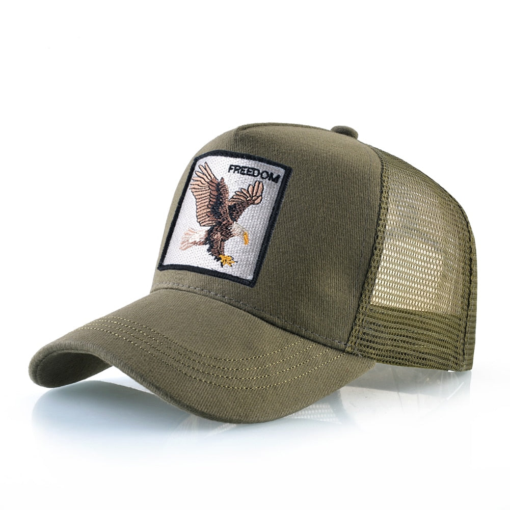 Green Eagle Trucker Cap