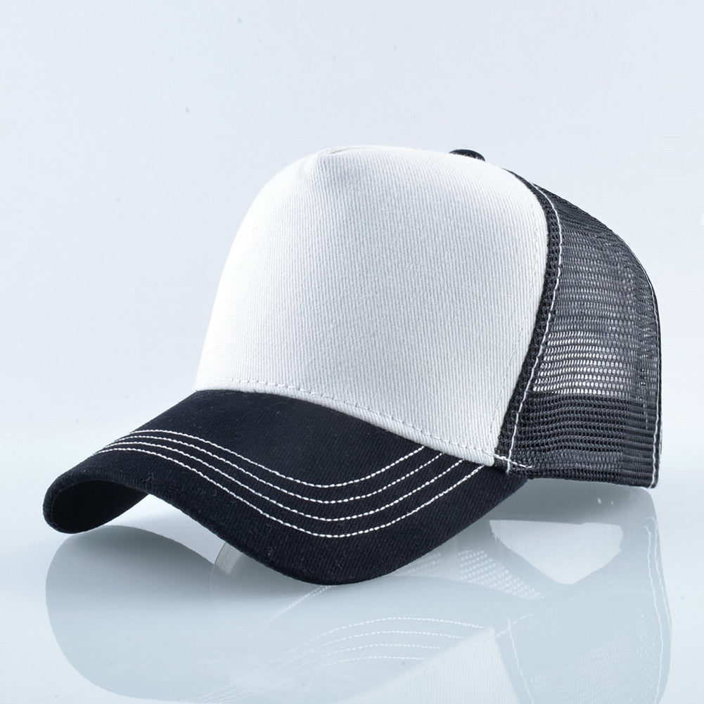 Black & White Trucker Cap