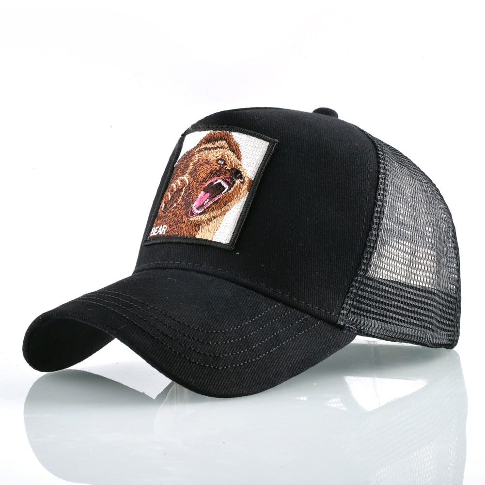 Black Bear Trucker Cap