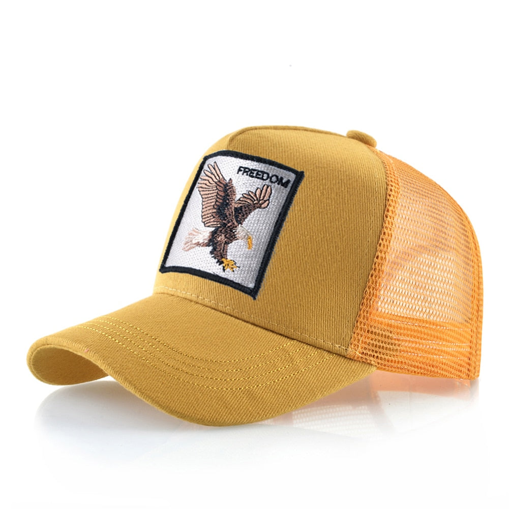 Yellow Eagle Trucker Cap