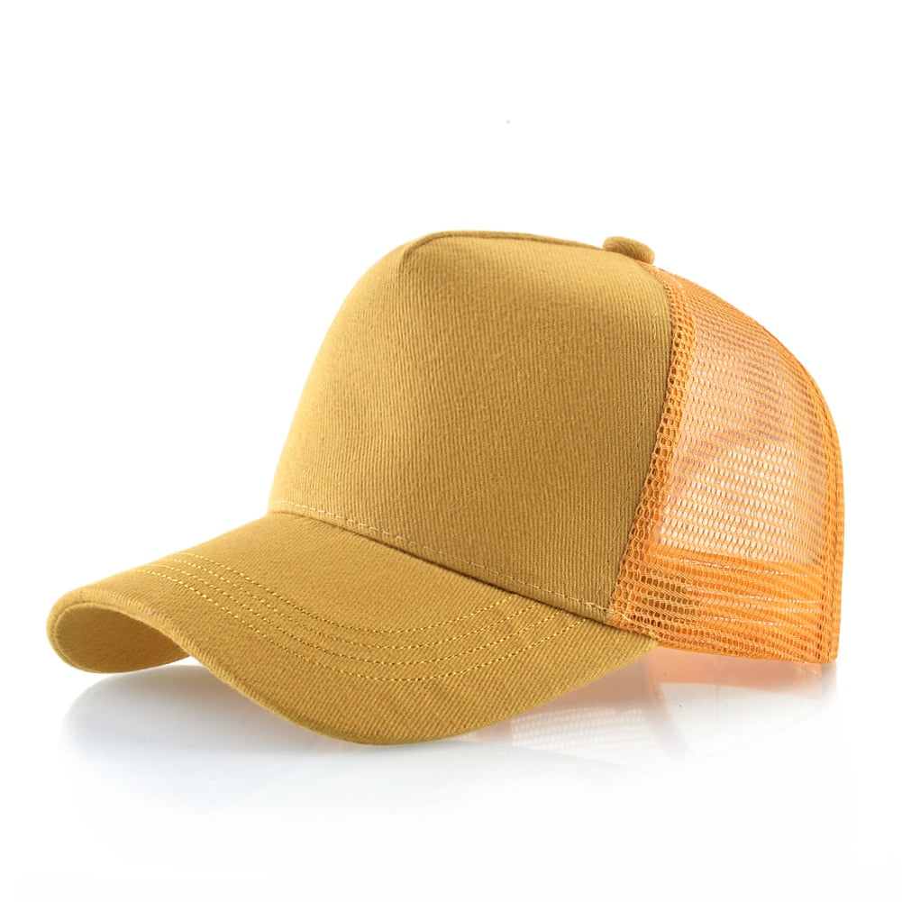 Yellow Trucker Cap