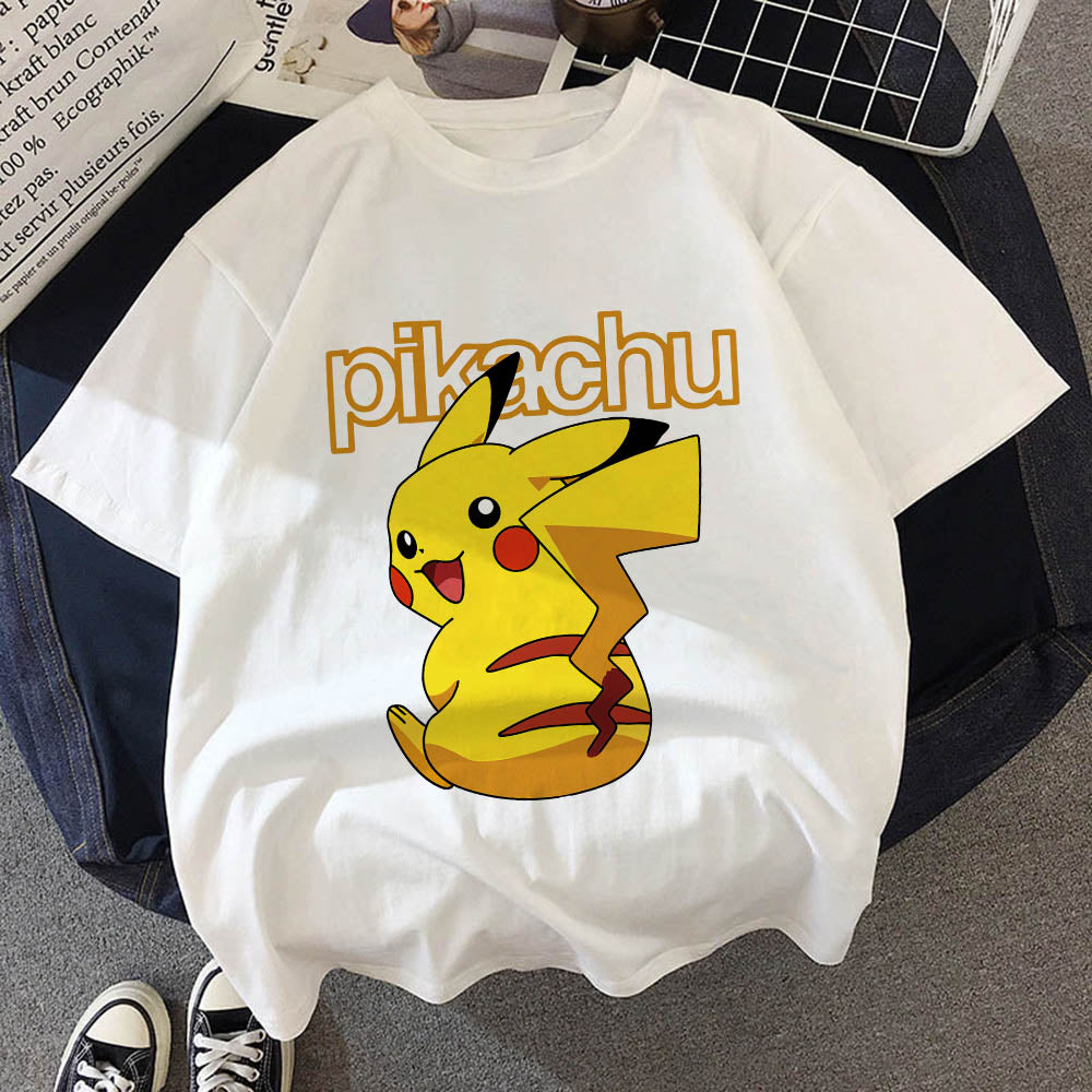 Happy Pikachu Flannel T-Shirt - GoPokeShop