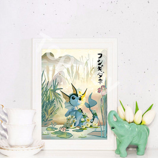 Vaporeon by The Water Poster