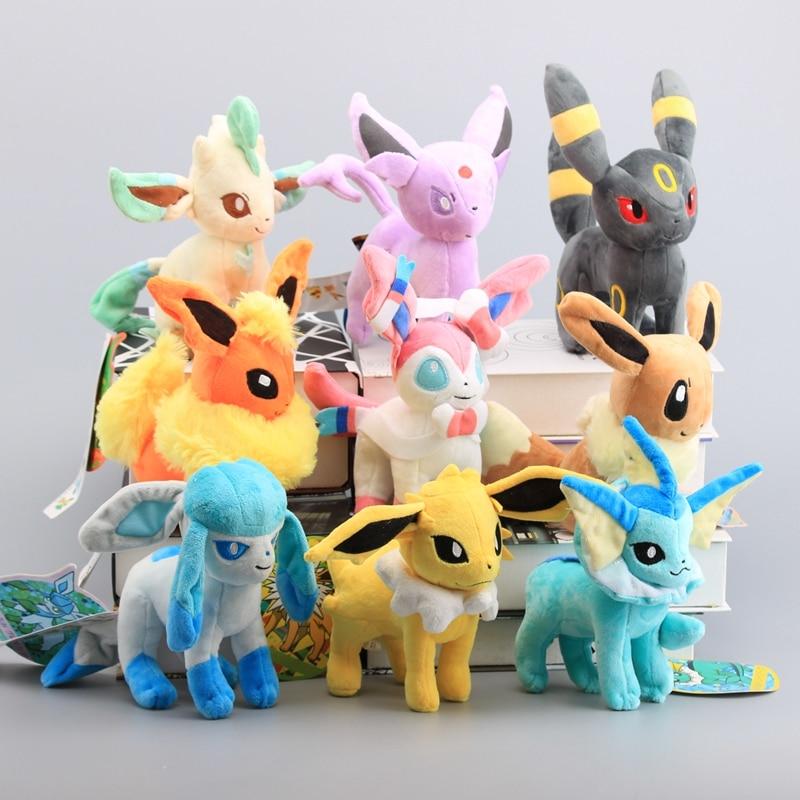 Glaceon Plush Toy — Front View | GoPokeShop