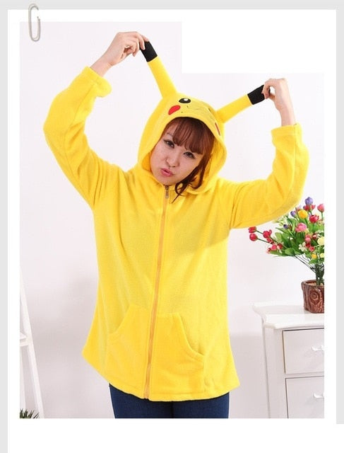 Pokemon Pullover Top Hoodies