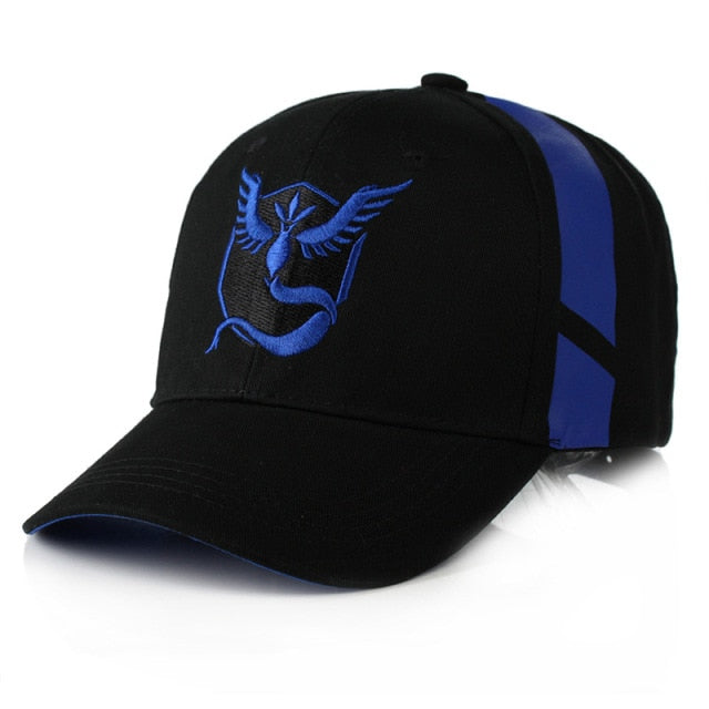Pokemon Team Hats - Valor, Instinct, Mystic - GoPokeShop