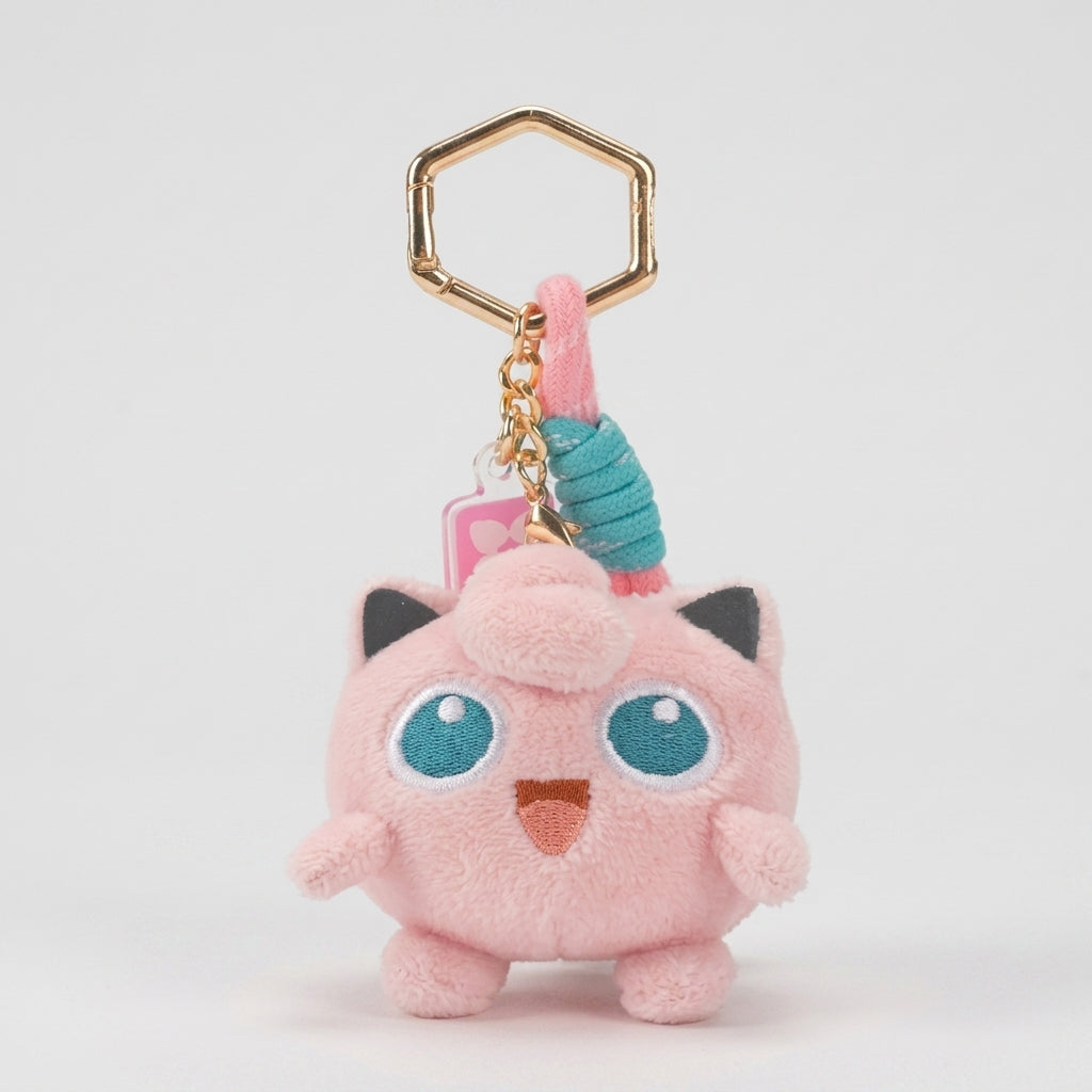 Jigglypuff Plush Keychain Charm — 7 cm | GoPokeShop