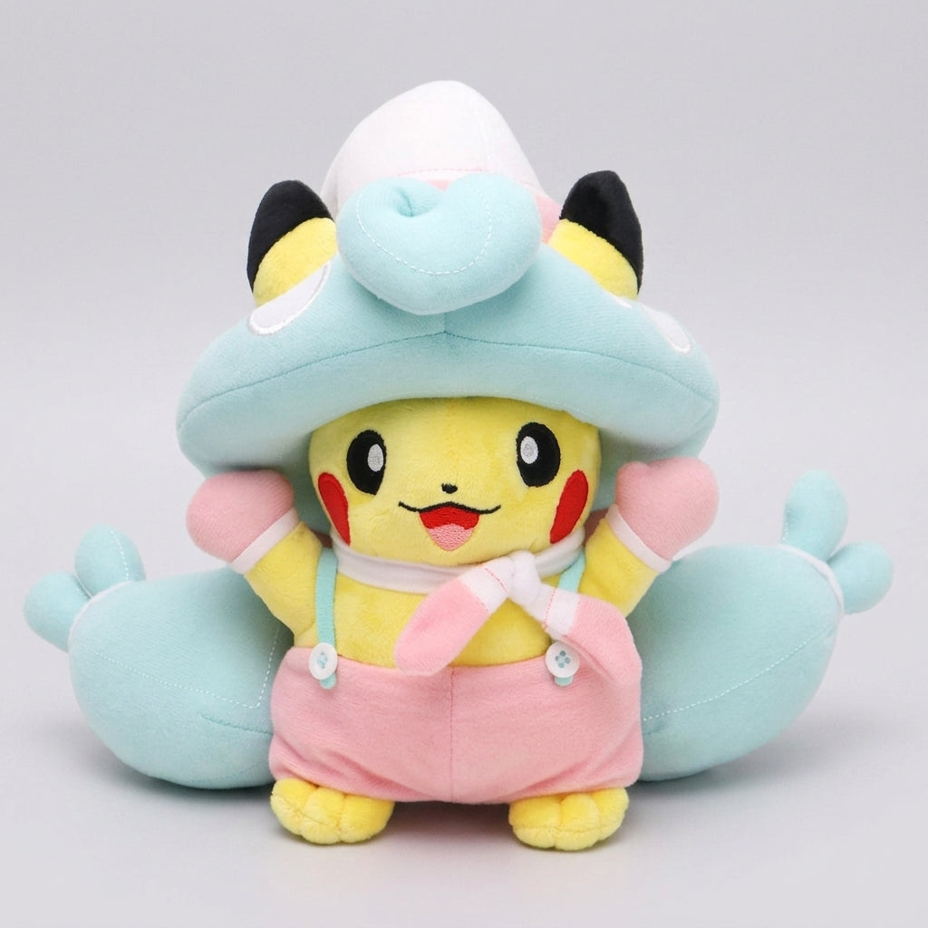 Pikachu Costume Plush — Mega Slowbro Costume Display | GoPokeShop