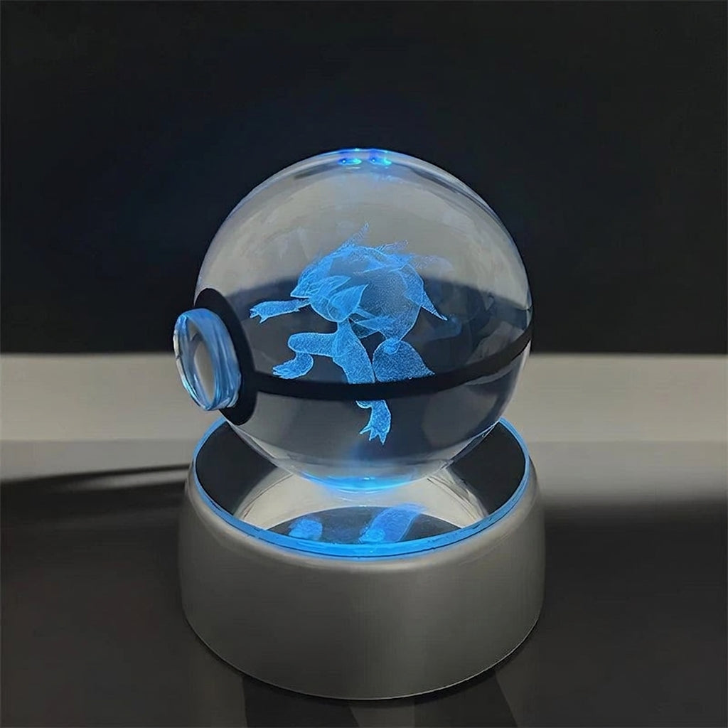 Blastoise & Friends — Crystal Ball Night Light