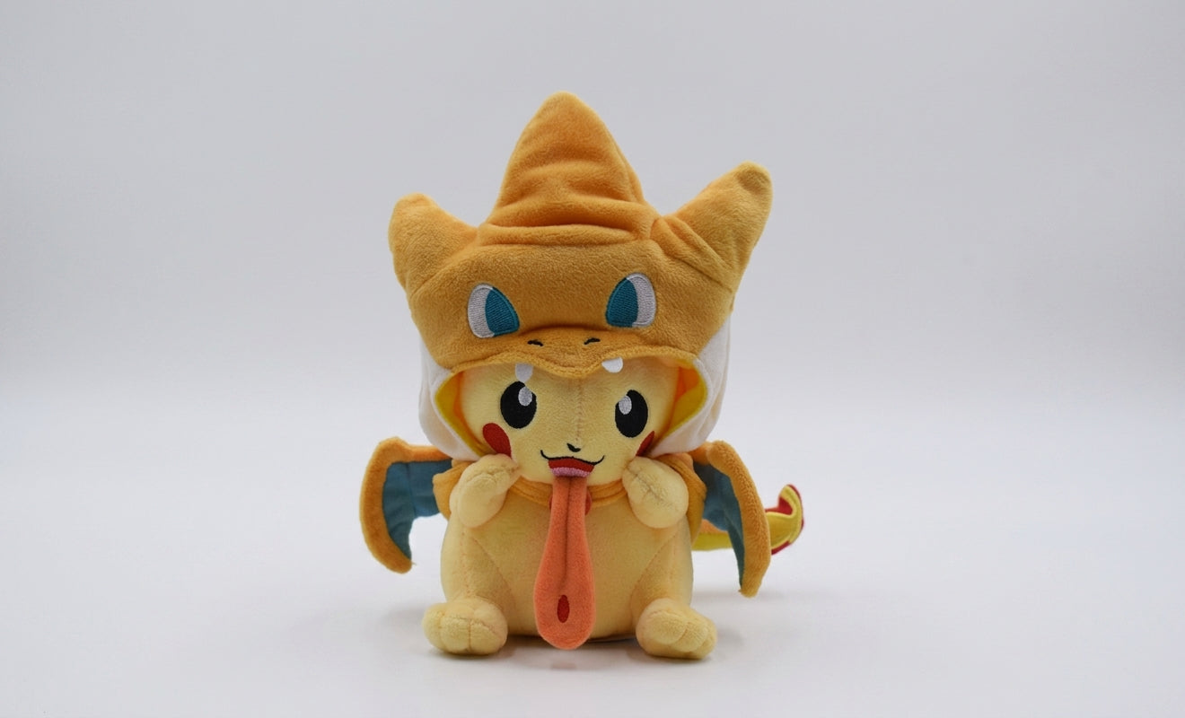 Pikachu Costume Plush — Mega Charizard Y Costume Size Guide | GoPokeShop