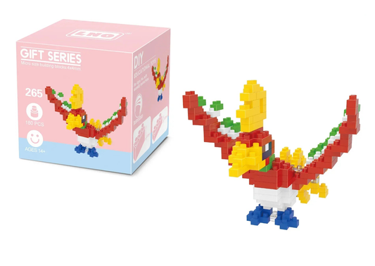 Ho-Oh micro-brick building set — With retail box