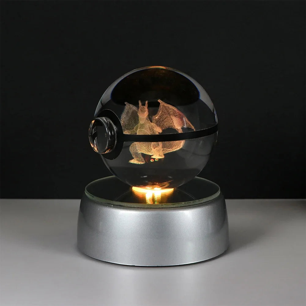 Pikachu & Friends — Crystal Ball Night Light