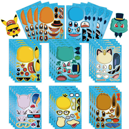 Pikachu Stickers — Display | GoPokeShop