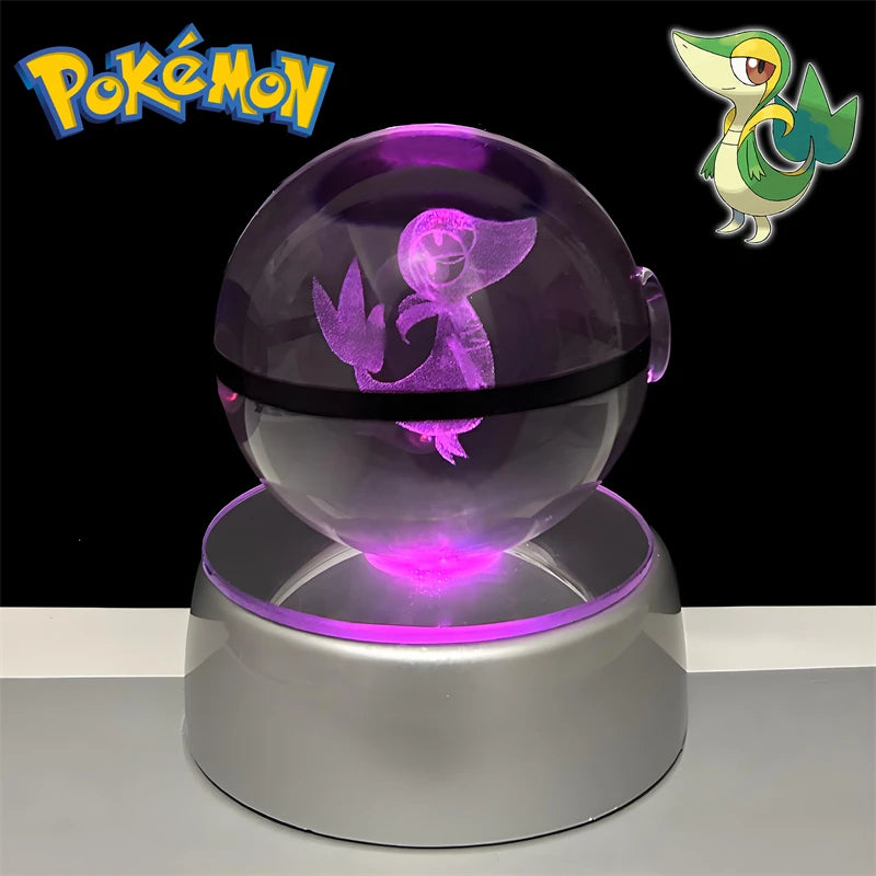 Dragonair Crystal Ball Lamp — Close-up | GoPokeShop