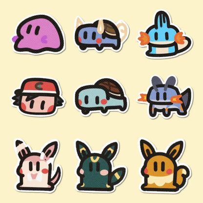 Charmander Stickers — Side View | GoPokeShop