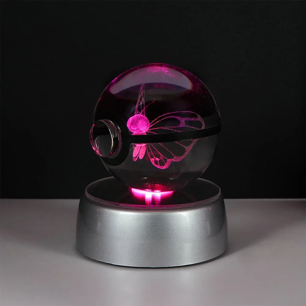 Pikachu & Friends — Crystal Ball Night Light