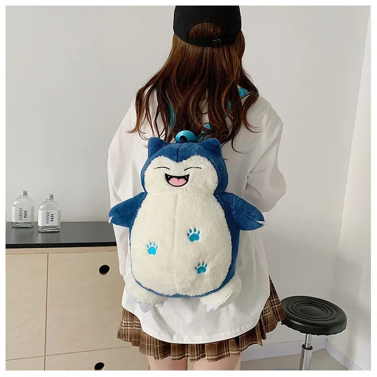 Gengar, Raichu & Friends — Pokémon Plush Shoulder Bag