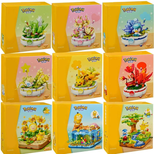 Pikachu Building Kit — Front View | GoPokeShop
