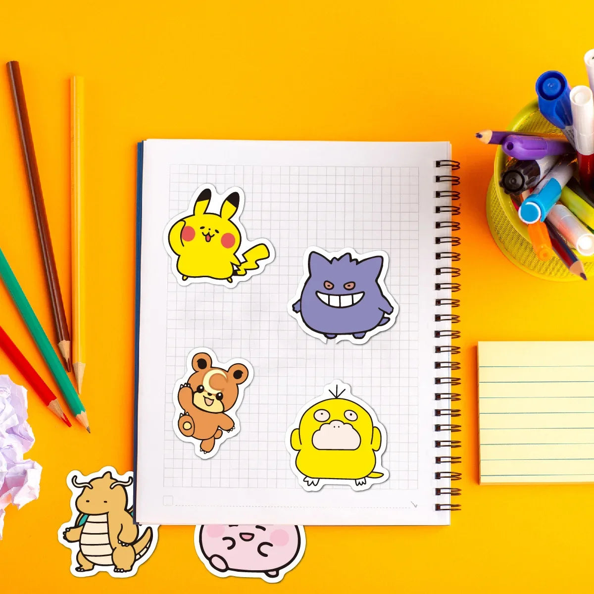 Pokémon Stickers — Display | GoPokeShop