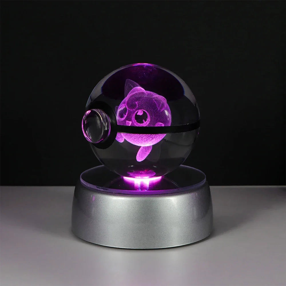 Pikachu & Friends — Crystal Ball Night Light