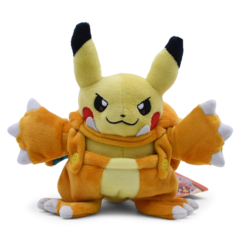 Lucario Plush Toy — Side View | GoPokeShop