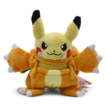 Lucario Plush Toy — Side View | GoPokeShop