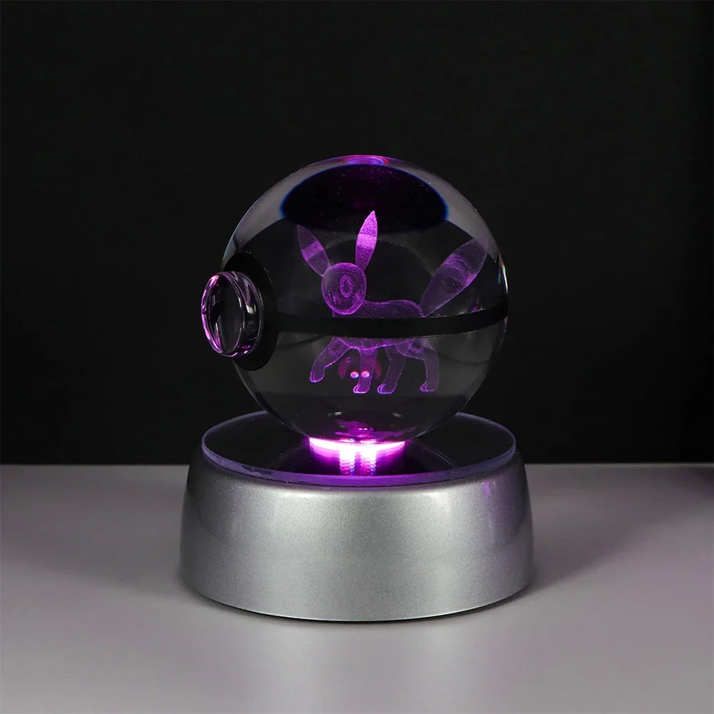 Pikachu & Friends — Crystal Ball Night Light
