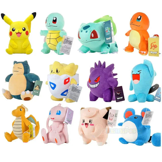 Pikachu Plush Toy — Front View | GoPokeShop