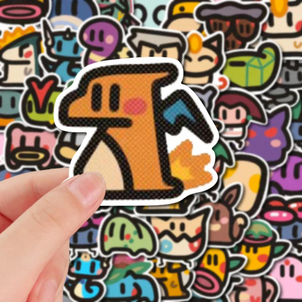 Charmander Stickers — Front View | GoPokeShop