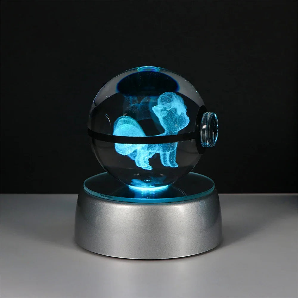 Alolan Vulpix Crystal Ball Night Light | GoPokeShop