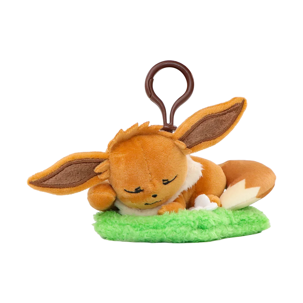 Eevee, Espeon & Friends — Pokémon Plush Keychain (7–12 cm)