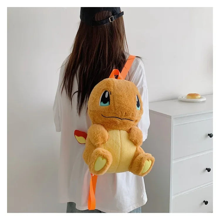 Gengar, Raichu & Friends — Pokémon Plush Shoulder Bag
