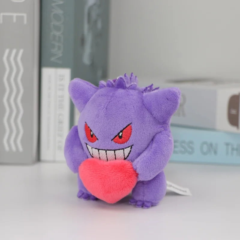 Eevee, Espeon & Friends — Pokémon Plush Keychain (7–12 cm)