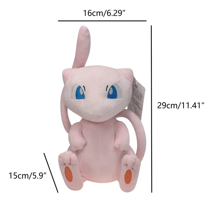 Mew Plush Toy — Angle | GoPokeShop
