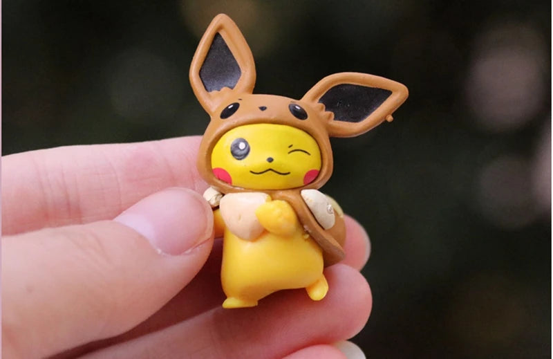 Pikachu, Psyduck & Friends — Pokémon Mini Figures (8-piece set)
